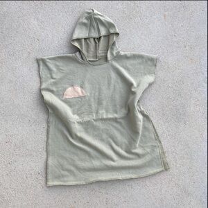 June Park 100% organic cotton swim cover up in terry cloth